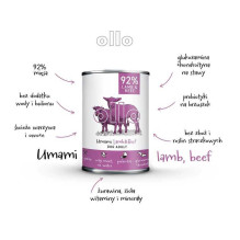 DOLINA NOTECI OLLO Umami Lamb and Beef - wet dog food - 400 g