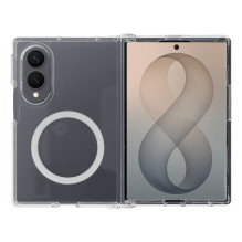Case for Samsung Z Fold 8 4sF-S Clear compatible with MagSafe transparent