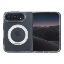 Case skirtas „iPhone Duo“ 4sD-i Skaidrus Case Apvalus stovas, suderinamas su Mag Safe permatomas Case skirtas „iPhone Duo“ 4sD-i Skaidrus Case Apvalus stovas, suderinamas su Mag Safe permatomas