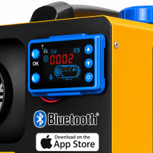 EXTRALINK NAGRZEWNICA SPALINOWA DMUCHAWA OLEJOWA WEBASTO 8KW 12 / 24V BLUETOOTH