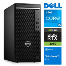 Dell OptiPlex 5080 Tower i5-10500 32GB 1SSD M.2 NVME RTX3050 6GB W11P ReNew