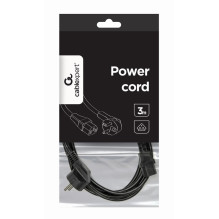 KABELIO MAITINIMO EU 3M / PC-186-VDE-3M GEMBIRD