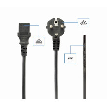 CABLE POWER EU 3M / PC-186-VDE-3M GEMBIRD CABLE POWER EU 3M / PC-186-VDE-3M GEMBIRD