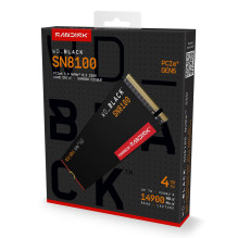 SSD, SANDISK, 2400xTBW rating, NVMe Yes, PCI Express 5.0, M.2, 4000 GB, SN8100, WDS400T1X0M-00CMT0