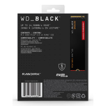 SSD, SANDISK, 2400xTBW rating, NVMe Yes, PCI Express 5.0, M.2, 4000 GB, SN8100, WDS400T1X0M-00CMT0