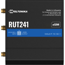 Teltonika RUT241 4G WLAN maršrutizatorius Teltonika RUT241 4G WLAN maršrutizatorius