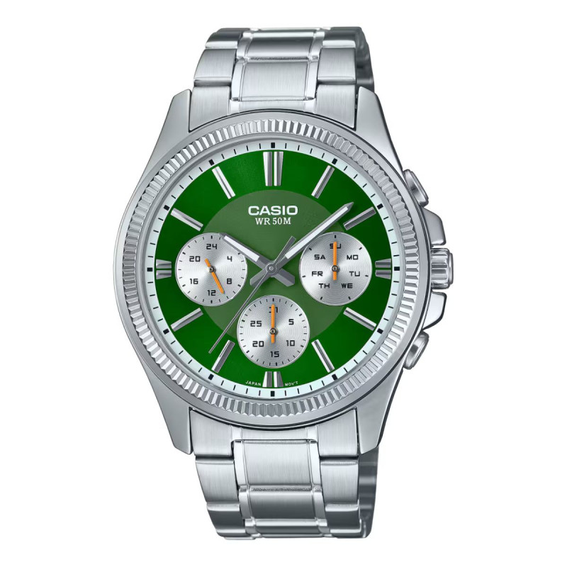 Men's watch Casio MTP-1375PD-3AVEF silver