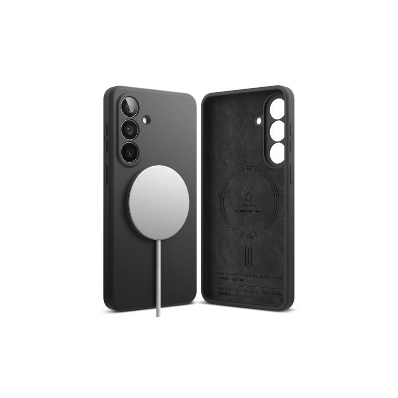 Ringke Galaxy S26 Plus silikono magnetinis dėklas Black