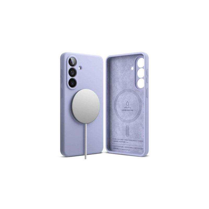 Ringke Galaxy S26 Plus silikono magnetinė dėklas Lavender