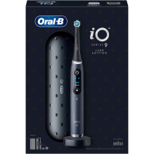 Oral-B Oral-B „iO Series 9 Luxe Edition“ elektrinis dantų šepetėlis (juodas, juodas Onyx ) Oral-B Oral-B „iO Series 9 Luxe Edition“ elektrinis dantų šepetėlis (juodas, juodas Onyx )