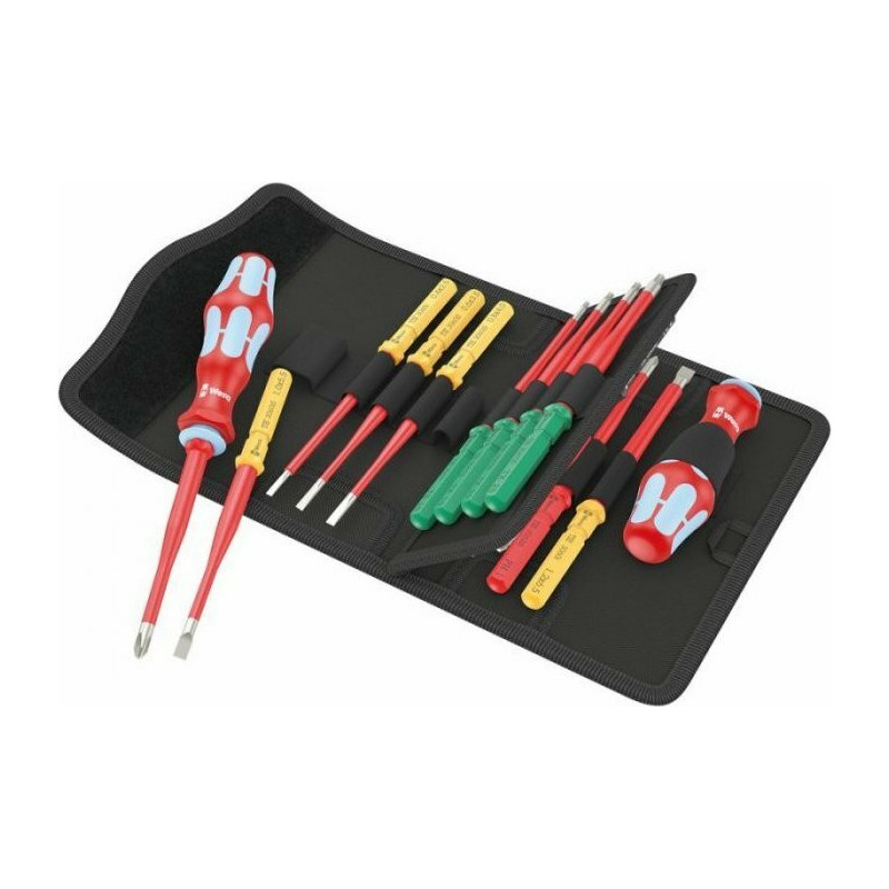 Wera KRAFTFORM COMPACT VDE STAINLESS 17 EXTRA SLIM SET 17PCS