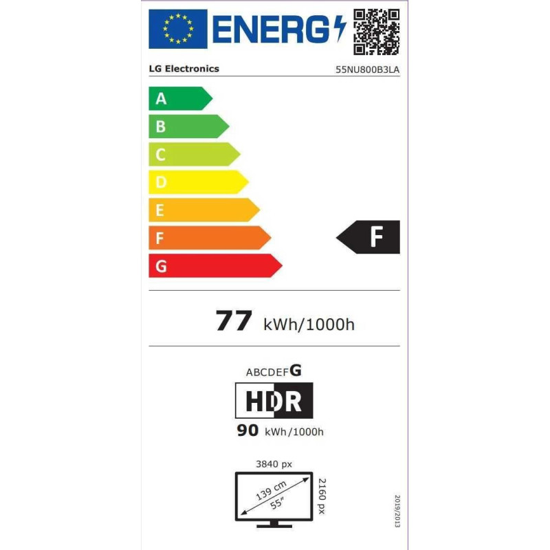 LG TV UHD 55NU800B3LA 55inch
