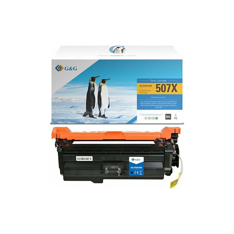 G&amp;G XL toneris suderinamas su HP 507X / CE400X