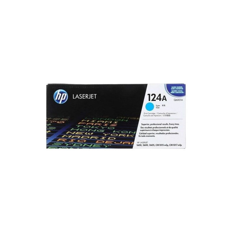 Toner HP 124A Cyan Original (Q6001A)