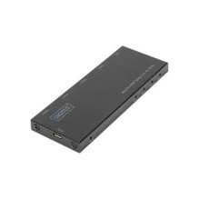 Rozdzielacz (daliklis) Ultra Slim HDMI 1x4 4K 60Hz 3D HDR HDCP 2.2 18 Gbps Micro USB Rozdzielacz (daliklis) Ultra Slim HDMI 1x4 4K 60Hz 3D HDR HDCP 2.2 18 Gbps Micro USB