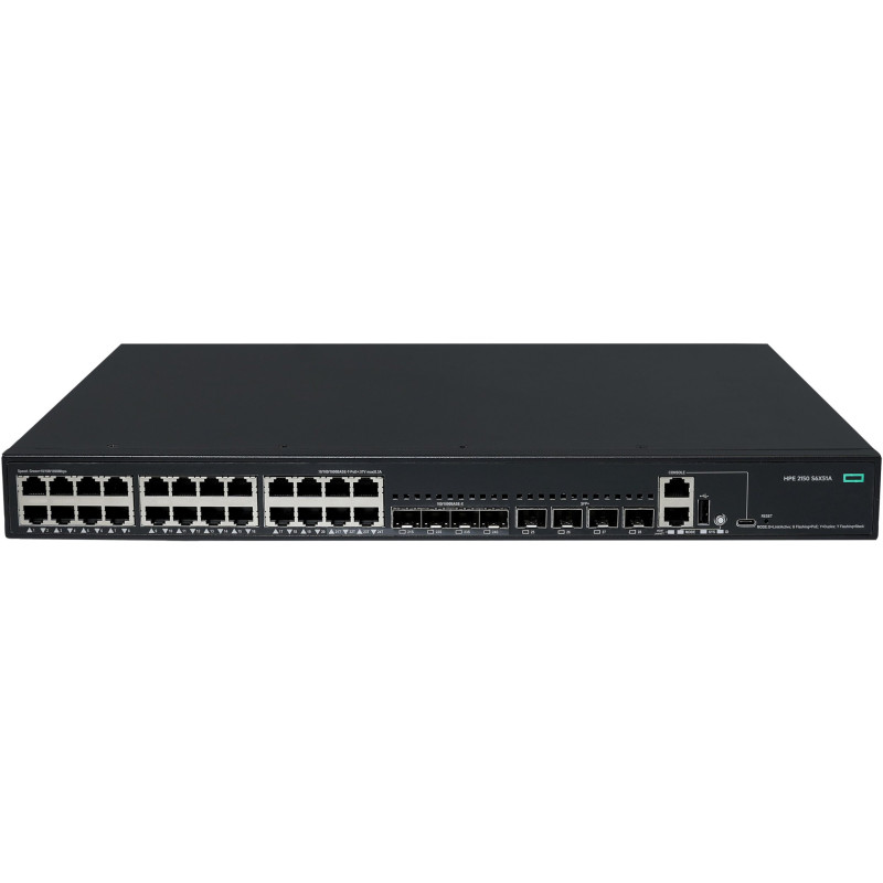 Switch HPE NW CW 2150 24G POE+ 4F 4P-STOCK