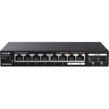 Tenda TEM2010X - Multi-gigabit switch, 8x 2.5G RJ45 + 2x 10G SFP+ port, MAC 16K, ochrana 6kV