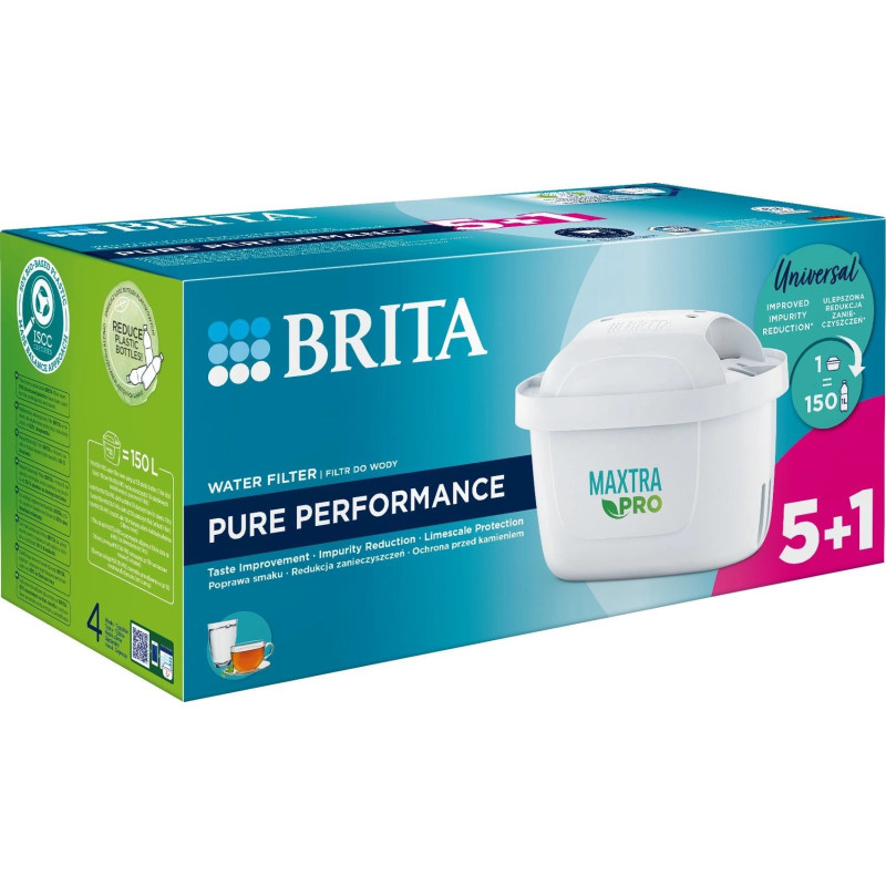 Brita MX+ Pro Pure Našumo filtras 5+1 vnt.