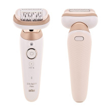 Braun Silk-épil 9 Silk·épil 9 Flex 9-030 3D 40 tweezers White, Gold Braun Silk-épil 9 Silk·épil 9 Flex 9-030 3D 40 tweezers White, Gold