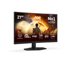 AOC G4 27 LCD IPS FHD 180Hz kompiuterio monitorius 68,6 Red (27") 1920 x 1080 piks Full