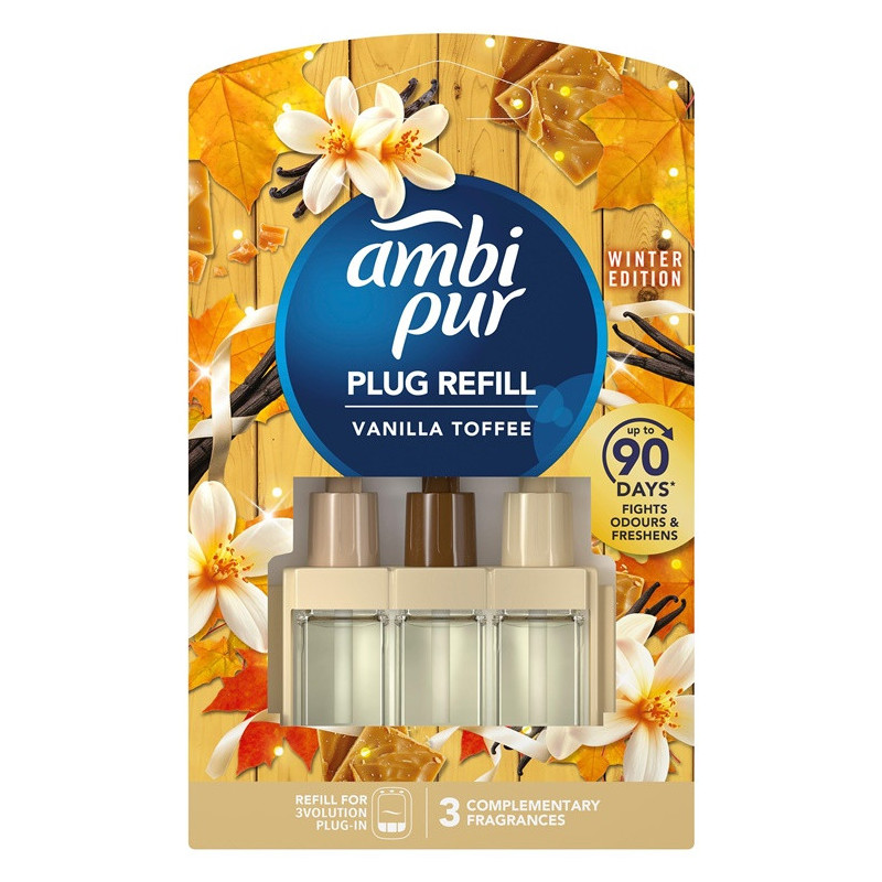 air freshener refill Ambi Pur Vanilla Toffee, 20 ml