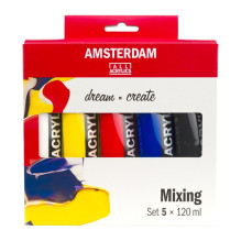 DAŽAI AKRILILIAI RINKIN MIXING 5X120ML