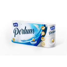 Toilet paper Grite Perlum, 3-ply, 8 pcs.