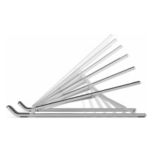 Laptopstnder LAPTOP STAND FOLD, silber 505123 Laptopstnder LAPTOP STAND FOLD, silber 505123
