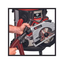 Professional TP-VC 36 / 30 S Auto - Solo, 36Volt (2x18V), Nass- / Trockensauger (rot / edelstahl, ohne Akku und Ladegert Professional TP-VC 36 / 30 S Auto - Solo, 36Volt (2x18V), Nass- / Trockensauger (rot / edelstahl, ohne Akku und Ladegert