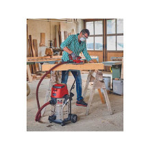 Professional TP-VC 36 / 30 S Auto - Solo, 36Volt (2x18V), Nass- / Trockensauger (rot / edelstahl, ohne Akku und Ladegert Professional TP-VC 36 / 30 S Auto - Solo, 36Volt (2x18V), Nass- / Trockensauger (rot / edelstahl, ohne Akku und Ladegert