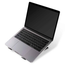 Hama 00126816 Light Foldable Laptop Stand 15.6", Black