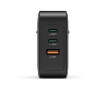 Hama 00201962 Entry Level 100W Wall Charger 2x USB-C 1x USB-A, Black
