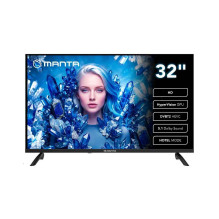 Manta MATV002LHN32 32" LED HD TV with S2 Tuner, DVBT2, HEVC / 265, USB, ARC, HDMI, CI+, Slim Design, B
