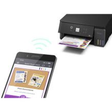 „Epson EcoTank L3360“ rašalinis spalvotas daugiafunkcis spausdintuvas A4 su „Wi-Fi“, juodas
