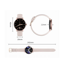 Išmanusis Laikrodis - Oromed LADY ACTIVE 2.77" IPS 240x240 Jutiklinis Ekranas Širdies Ritmo Monitorius Rožinis Išmanusis Laikrodis - Oromed LADY ACTIVE 2.77" IPS 240x240 Jutiklinis Ekranas Širdies Ritmo Monitorius Rožinis