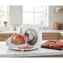 Esperanza EKM017W slicer Electric Stainless steel,White Plastic,Stainless steel 150 W Esperanza EKM017W slicer Electric Stainless steel,White Plastic,Stainless steel 150 W