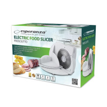 Esperanza EKM017W slicer Electric Stainless steel,White Plastic,Stainless steel 150 W Esperanza EKM017W slicer Electric Stainless steel,White Plastic,Stainless steel 150 W