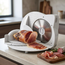 Esperanza EKM017W slicer Electric Stainless steel,White Plastic,Stainless steel 150 W Esperanza EKM017W slicer Electric Stainless steel,White Plastic,Stainless steel 150 W