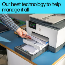 HP „Officejet Pro“ 9130b Daugiafunkcis spalvotas rašalinis daugiafunkcis spausdintuvas A4 23ppmcopy 25ppmprint 250 lapų 