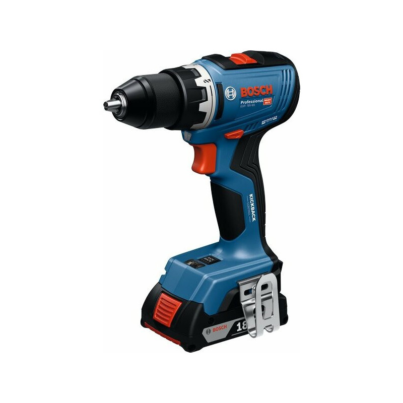 Cordless drill Bosch GSR 18V-65 18 V 2 x 5 Ah battery