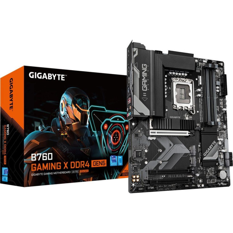 1700 Gigabyte B760 GAMING X DDR4 Gen5 ATX