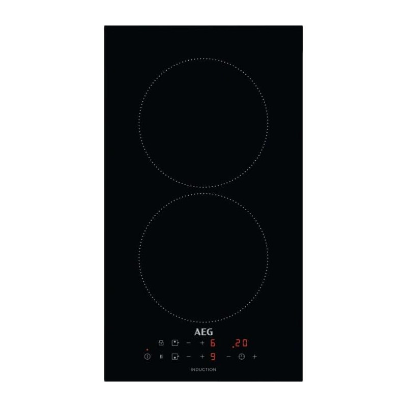 AEG IKB32300CB Black Built-in 30 cm Zone induction hob 2 zone(s)