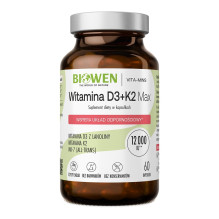 BIOWEN Vitamins D3 + K2 Max...
