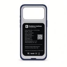 Evelatus Apple iPhone 17 Pro Max LiveCase Hybird Case Stend PC+TPU Deep Blue