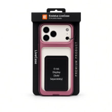 Evelatus Apple iPhone 18 Pro Max LiveCase Hybird Case Stendo PC+TPU Burgundy