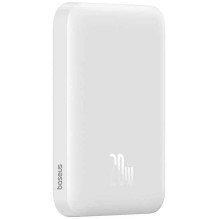 „Baseus Magnetic Mini Air“ 6000mAh 20W „MagSafe“ baltas
