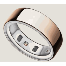 „Oura Ring 4“ išmanusis žiedas, rožinio aukso spalvos, 12 dydis „Oura Ring 4“ išmanusis žiedas, rožinio aukso spalvos, 12 dydis
