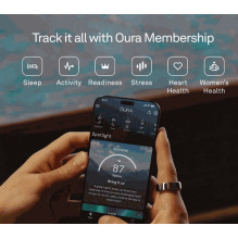 Oura Ring 4 smart ring, Rose Gold, size 12 Oura Ring 4 smart ring, Rose Gold, size 12