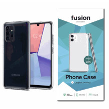 „Fusion Accessories“ itin skaidrus 2 mm silikoninis dėklas „Galaxy A72 / A72 5G“, skaidrus