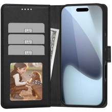 Tech-Protect Wallet Magsafe iPhone 17 Pro Max Matte Black